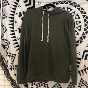 Green Pullover Hoodie